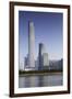 CTF Finance Centre (world's seventh tallest building in 2017 at 530m), Tianhe, Guangzhou, Guangdong-Ian Trower-Framed Photographic Print