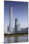 CTF Finance Centre (world's seventh tallest building in 2017 at 530m), Tianhe, Guangzhou, Guangdong-Ian Trower-Mounted Photographic Print