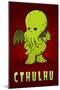 Cthulhu Creature Print Poster-null-Mounted Poster