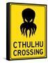 Cthulhu Crossing-null-Framed Stretched Canvas