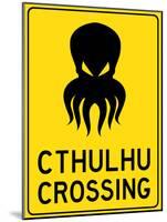 Cthulhu Crossing-null-Mounted Poster