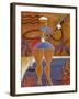 Cuatro Caliente-Oscar Ortiz-Framed Giclee Print