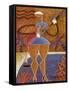 Cuatro Caliente-Oscar Ortiz-Framed Stretched Canvas