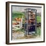 "Cub Scouts in Phone Booth," August 26, 1961-Richard Sargent-Framed Premium Giclee Print