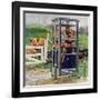 "Cub Scouts in Phone Booth," August 26, 1961-Richard Sargent-Framed Giclee Print