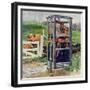 "Cub Scouts in Phone Booth," August 26, 1961-Richard Sargent-Framed Giclee Print