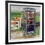 "Cub Scouts in Phone Booth," August 26, 1961-Richard Sargent-Framed Giclee Print