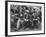 Cub Scouts Sitting around at Camp Out-null-Framed Photographic Print