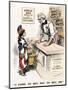 Cuba Address to Uncle Sam “” I Come to Buy, Not to Beg, Sir”” 1903. Colour Engraving from a Cartoon-null-Mounted Giclee Print