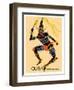 Cuba - Alegre Como Su Sol (Cheerful as Her Sun) - Native Folk Dancer-Luis Vega De Castro-Framed Art Print