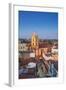 Cuba, Camaguey, Camaguey Province, City Looking Towards Iglesia De Nuestra Señora De La Soledad-Jane Sweeney-Framed Photographic Print