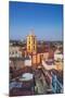 Cuba, Camaguey, Camaguey Province, City Looking Towards Iglesia De Nuestra Señora De La Soledad-Jane Sweeney-Mounted Photographic Print