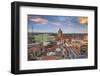 Cuba, Camaguey, Camaguey Province, City Looking Towards Iglesia De Nuestra Señora De La Soledad-Jane Sweeney-Framed Photographic Print