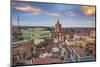 Cuba, Camaguey, Camaguey Province, City Looking Towards Iglesia De Nuestra Señora De La Soledad-Jane Sweeney-Mounted Photographic Print