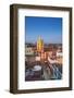 Cuba, Camaguey, Camaguey Province, City Looking Towards Iglesia De Nuestra Señora De La Soledad-Jane Sweeney-Framed Photographic Print