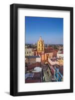 Cuba, Camaguey, Camaguey Province, City Looking Towards Iglesia De Nuestra Señora De La Soledad-Jane Sweeney-Framed Photographic Print