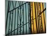 Cuba, Camaguey, UNESCO World Heritage Site, wrought iron gate and colorful walls-Merrill Images-Mounted Photographic Print