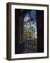 Cuba, Camaguey, UNESCO World Heritage Site, wrought iron grill in giant window of colonial mansion-Merrill Images-Framed Photographic Print