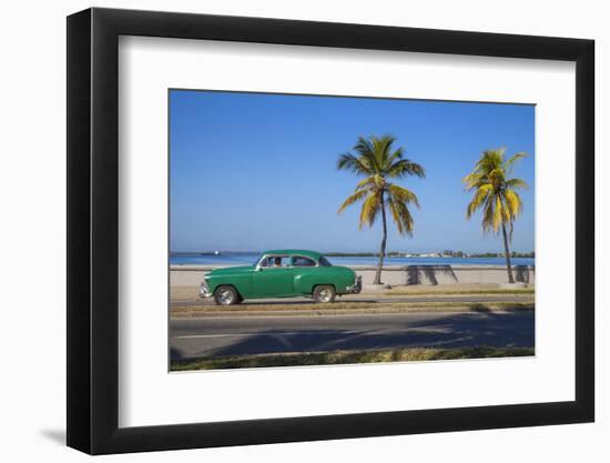 Cuba, Cienfuegos, the Malecon Linking the City Center to Punta Gorda-Jane Sweeney-Framed Photographic Print