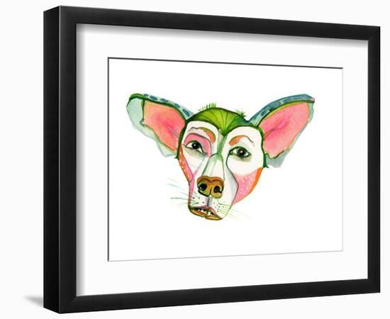 Cuba Dog, Jorge-Stacy Milrany-Framed Art Print