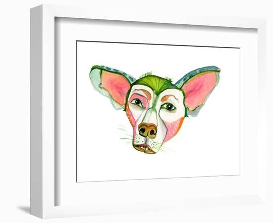 Cuba Dog, Jorge-Stacy Milrany-Framed Art Print