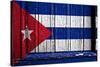 Cuba Flag-budastock-Stretched Canvas