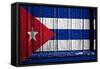 Cuba Flag-budastock-Framed Stretched Canvas