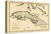 Cuba, from 'Atlas De Toutes Les Parties Connues Du Globe Terrestre' by Guillaume Raynal (1713-96)…-Charles Marie Rigobert Bonne-Stretched Canvas