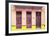 Cuba Fuerte Collection - 612 Street Havana - Pink and Yellow-Philippe Hugonnard-Framed Photographic Print