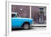 Cuba Fuerte Collection - 615 Street and Blue Car-Philippe Hugonnard-Framed Photographic Print