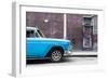 Cuba Fuerte Collection - 615 Street and Blue Car-Philippe Hugonnard-Framed Photographic Print