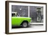 Cuba Fuerte Collection - 615 Street and Green Car-Philippe Hugonnard-Framed Photographic Print