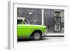 Cuba Fuerte Collection - 615 Street and Green Car-Philippe Hugonnard-Framed Photographic Print