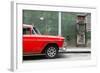 Cuba Fuerte Collection - 615 Street and Red Car-Philippe Hugonnard-Framed Photographic Print