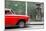 Cuba Fuerte Collection - 615 Street and Red Car-Philippe Hugonnard-Mounted Photographic Print