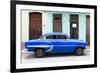 Cuba Fuerte Collection - 66 Street Havana Blue Car-Philippe Hugonnard-Framed Photographic Print