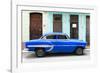 Cuba Fuerte Collection - 66 Street Havana Blue Car-Philippe Hugonnard-Framed Photographic Print