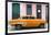 Cuba Fuerte Collection - 66 Street Havana Orange Car-Philippe Hugonnard-Framed Photographic Print