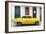 Cuba Fuerte Collection - 66 Street Havana Yellow Car-Philippe Hugonnard-Framed Photographic Print