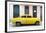 Cuba Fuerte Collection - 66 Street Havana Yellow Car-Philippe Hugonnard-Framed Photographic Print