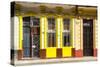 Cuba Fuerte Collection - 708 Street Yellow Facade-Philippe Hugonnard-Stretched Canvas