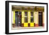 Cuba Fuerte Collection - 708 Street Yellow Facade-Philippe Hugonnard-Framed Photographic Print