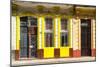 Cuba Fuerte Collection - 708 Street Yellow Facade-Philippe Hugonnard-Mounted Photographic Print