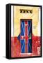 Cuba Fuerte Collection - "830 Guille" English Door-Philippe Hugonnard-Framed Stretched Canvas