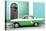 Cuba Fuerte Collection - American Classic Car White and Green-Philippe Hugonnard-Stretched Canvas