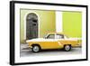 Cuba Fuerte Collection - American Classic Car White and Yellow-Philippe Hugonnard-Framed Photographic Print