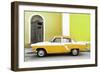 Cuba Fuerte Collection - American Classic Car White and Yellow-Philippe Hugonnard-Framed Photographic Print