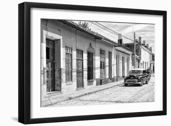 Cuba Fuerte Collection B&W - 163 Street Trinidad II-Philippe Hugonnard-Framed Photographic Print