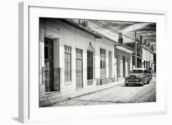 Cuba Fuerte Collection B&W - 163 Street Trinidad-Philippe Hugonnard-Framed Photographic Print