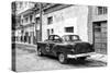 Cuba Fuerte Collection B&W - 1953 Pontiac Original Classic Car II-Philippe Hugonnard-Stretched Canvas